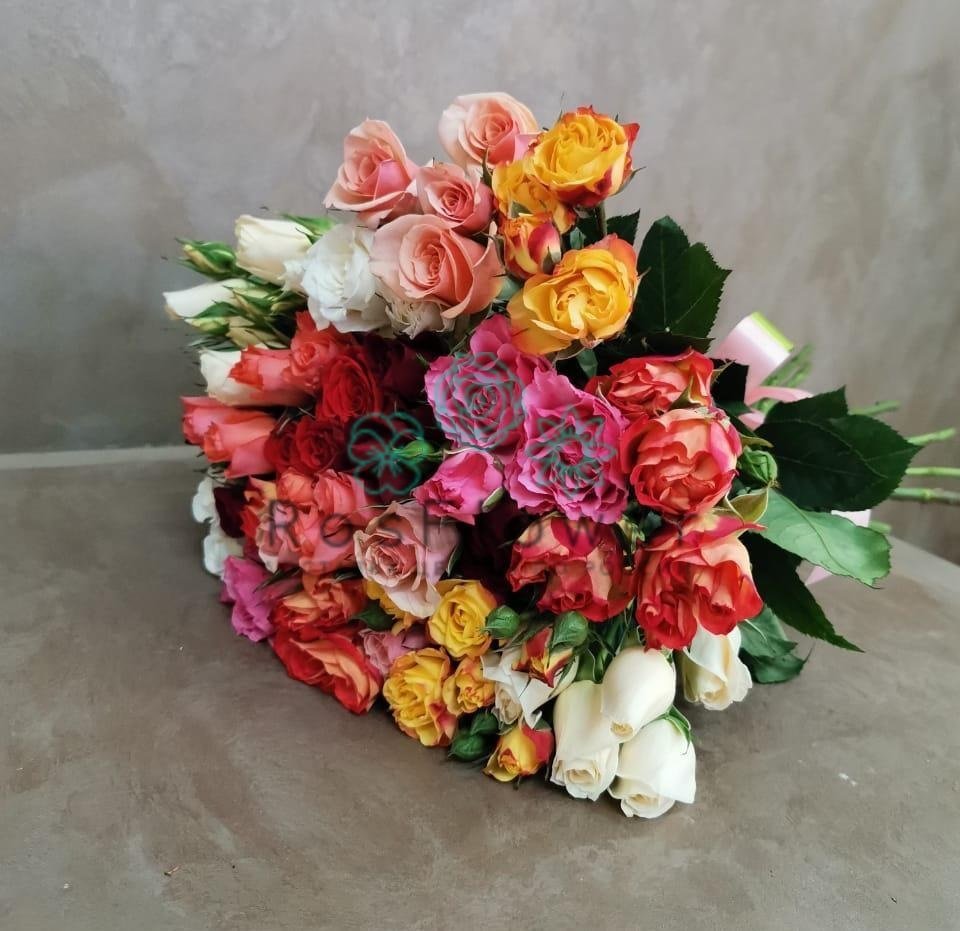 Букет цветов из: Розы в Романово