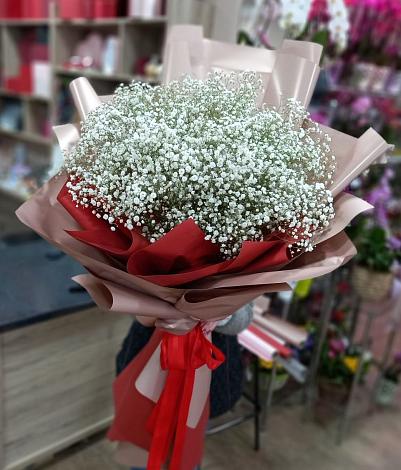 Букет цветов из: Гипсофила в Романово