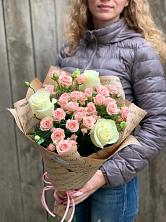 Букет цветов из:  Розы в Романово