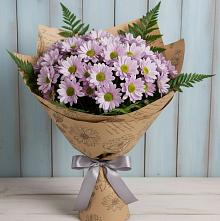 Букет цветов из:  Хризантемы в Романово