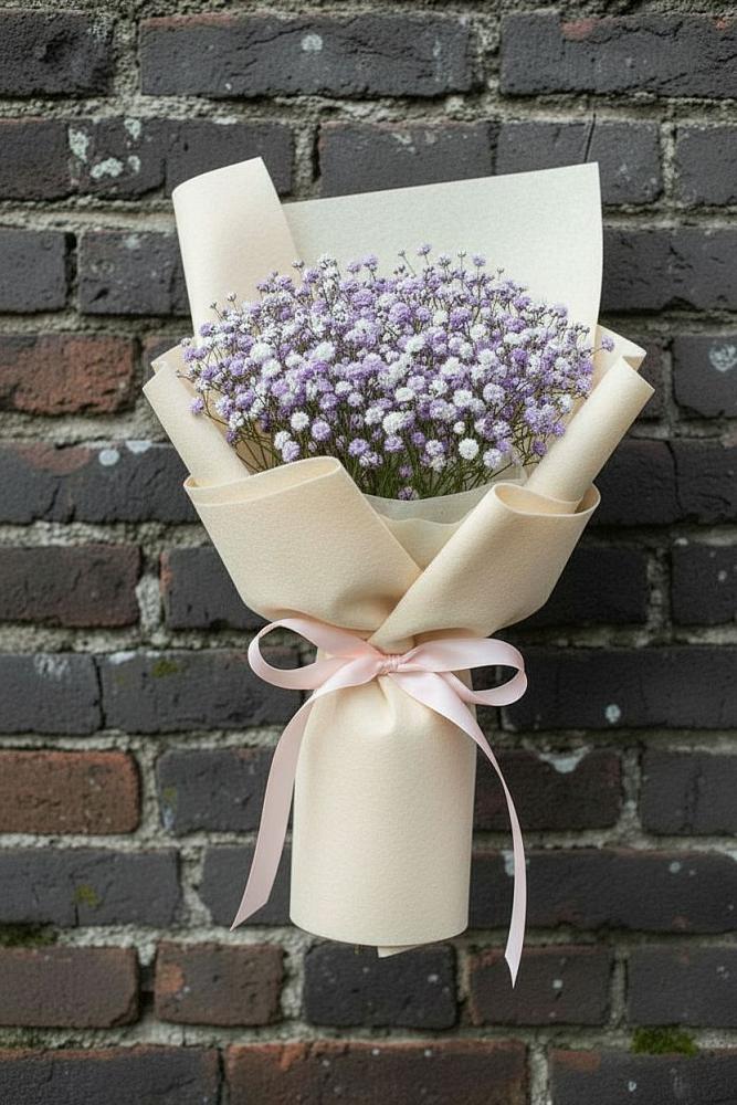 Букет цветов из: Гипсофила в Романово