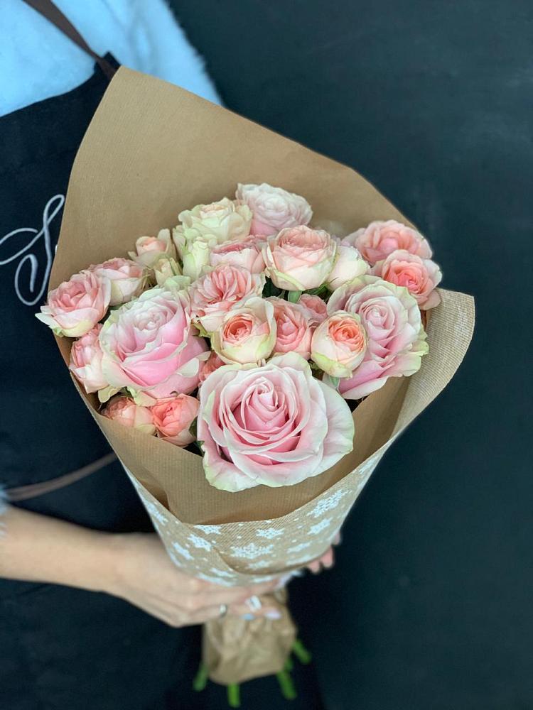 Букет цветов из: Хризантемы и Розы в Романово