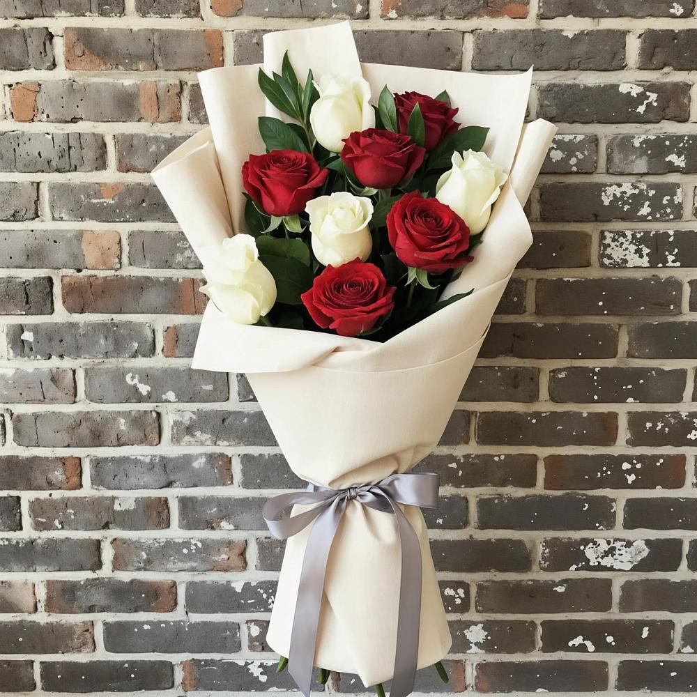 Букет цветов из: Розы в Романово