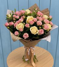 Букет цветов из:  Розы в Романово