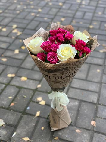 Букет цветов из: Розы в Романово