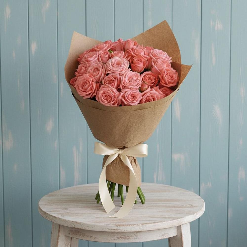 Букет цветов из: Розы в Романово