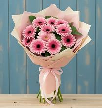 Букет цветов из:  Герберы #REPLACE_PRED# Романово