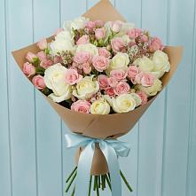 Букет цветов из:  Розы в Романово