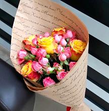 Букет цветов из:  Розы #REPLACE_PRED# Романово